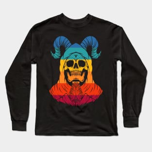 Praying Skull Long Sleeve T-Shirt